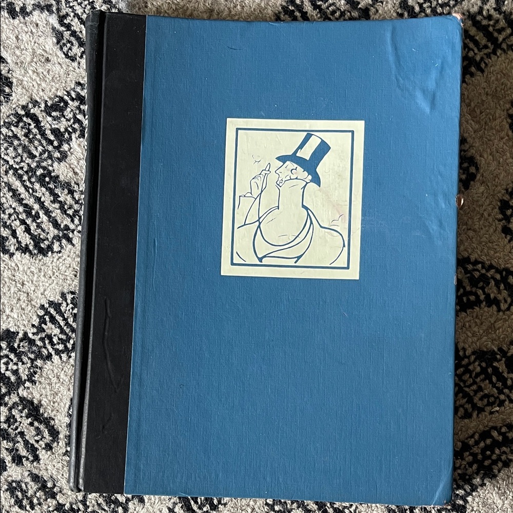NEW YORKER 1950-1955 Album Blue and Black Hardcover Book